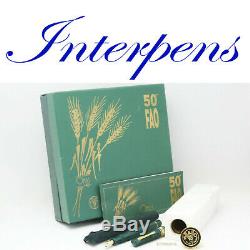 Omas Paragon FAO 50th Anniversary Limited Edition Fountain Pen 18C M Nib Box