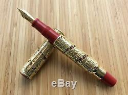 Omas Solid Gold Jerusalem 3000 Limited Edition Fountain Pen New In Box 354/500