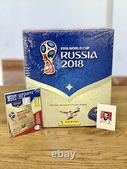PANINI RUSSIA 2018 WORLD CUP GOLD EDITION + UPDATE SET + LEGENDS Mbappe ROOKIE