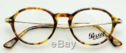 PERSOL RX Eyeglass Calligrapher Edition Frame PO3180V 1052 Light Tortoise 48mm