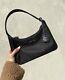 Prada Hobo Re-edition 2000 Nylon Mini Bag Black