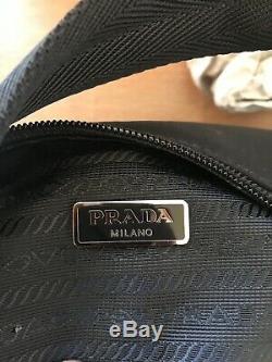 PRADA Hobo Re-Edition 2000 Nylon Mini Bag Black