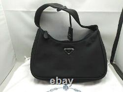 PRADA Re-Edition 2000 Nylon Mini Bag BLACK