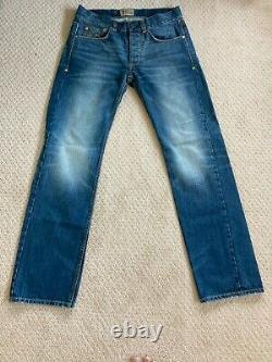 Pace Jeans PLE-000 limited edition selvage selvedge jeans size 32 made in Italy