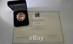 Padre Pio Panno with Certificate reliquary relic 1st class relic limited edition