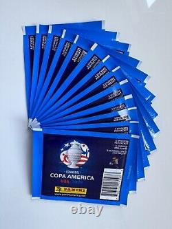 Panini Copa America 2024 Album and 2 Sticker Boxes (100 packets) USA Version