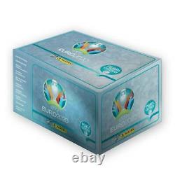 Panini Euro 2020 Swiss Pearl Edition Sticker Box with 100 Packs