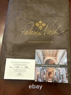 Patricia Nash Discovery LTD Ed Collina Westminster Abbey Satchel Tobacco NWT