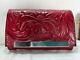 Patricia Nash Milan Italy-nwt $109.00-x-mas Berry Red-unisex Rfid-wounderful Wlt