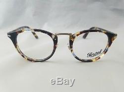 Persol 3107-v 1058 Typewriter Edition Tortoise Frame Glass Lens Hand Made Italy