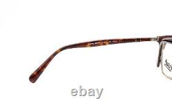 Persol 3196V 24 Eyeglasses Glasses Brown Havana Rose Gold 51mm (Small) withcase