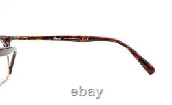 Persol 3196V 24 Eyeglasses Glasses Brown Havana Rose Gold 51mm (Small) withcase