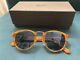 Persol Po3108s Typewriter Edition Unisex Sunglasses Striped Brown