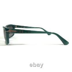 Persol Sunglasses 3074-S 1001/M3 Film Noir Edition Clear Green Square 55-18-140