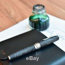 Pineider Mystery Filler Forged Carbon Fiber Limited Edition Fountain Pen