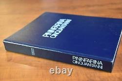 Pininfarina Cinquantanni, New 1980 Book In Slip Case By Pinifarina, English Hb