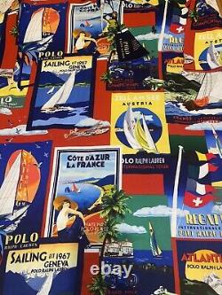 Polo Ralph Lauren Rare Riviera Italy Limited Edition CP-93 Shirt 1992
