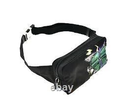 Prada Belt Bag Frankenstein Heart Limited Edition Funny Pack Black Nylon New
