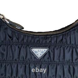 Prada Mini Bag Nylon and Saffiano Leather Black 2005 Re Edition