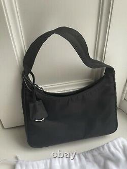 Prada Re-Edition 2000 Nylon Mini Bag Black With Dust Bag