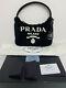 Prada Re-edition 2000 Terry Mini Shoulder Bag Black/white 8 Limited Ed. New