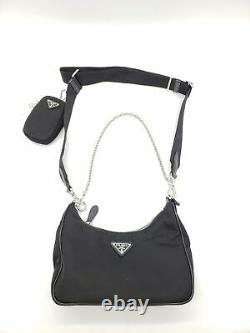 Prada Re-Edition 2005 Re-Nylon Bag Black NEW