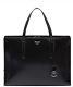 Rare Prada N/witht Re-edition 1995 Shoulder Black Leather Carolyn Bessette Bag