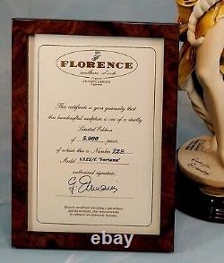 RARE! SIGNED 2X by Giuseppe Armani FORTUNA Limited Edition! BOX & Certificates