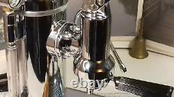 RARE Zacconi Riviera SPRING chrome italy lever espresso machine Re-Edition