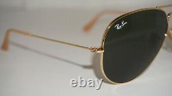 RAY BAN Aviator Limited Edition 1937 Sunglasses Gold/G15 RB3025 001/31 58 135