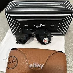 RAY BAN Limited Edition? SHOOTER RELOADED Black Polarized RB3138 002/48 58 09 13