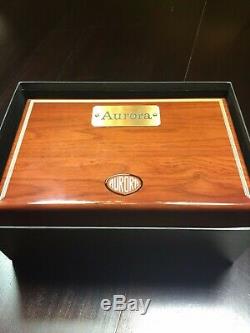 Rare Aurora Asia Green Limited Edition Fountain Pen 18K nib M Presentation Box