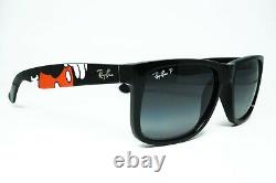 Ray Ban Justin RB4165 6501T3 Polarized Mickey Special Disney Edition Sunglasses