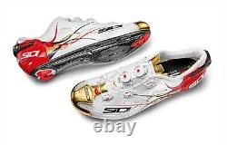 SIDI Shot Bahrain Pro Cycling Team Limited Edition Road Shoes 45.0 with Extras