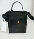 Sophie Hulme Nano Knot Leather & Satin Bucket Bag Rrp $1,000 Limited Edition