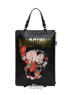 SPECIAL EDITION! Moschino Couture Jeremy Scott Porky Pig Petunia Pig Backpack