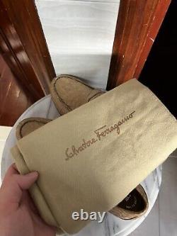 Salvatore Ferragamo Men's Creations Crocodile Loafer Size 8.5M Limited Edition