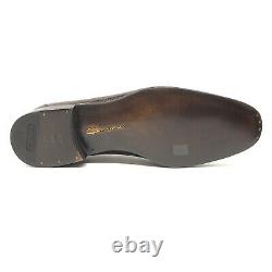 Santoni Limited Edition Brown Crocodile Leather Mens Shoes, MSRP $5850