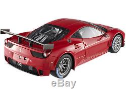 Super Elite Ferrari 458 Italia Gt2 Launch Version Red 1/18 Car Hotwheels X5491