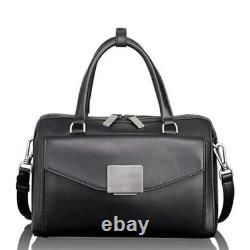 TUMI MAREN COLLECTION ARIA SATCHEL BLACK CALF LEATHER NEW with TAG