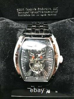 Terminator Genisys Limited Edition Automatic Stainless Steel Watch Cogu Italy