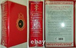 The LORD Of THE RINGS by J. R. R. Tolkien Illustrated Deluxe Edition New Sealed
