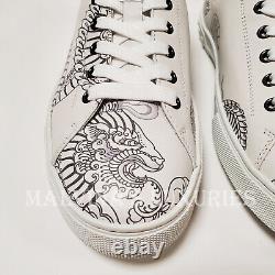 Tod's Sneakers Mens Limited Edition Tattoo Allacciato Shoes $795 6 / 7 Us