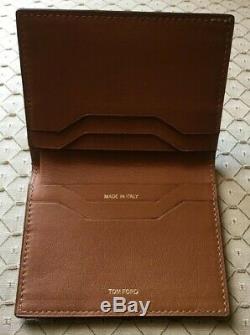 Tom Ford Mens $1500 Cognac Alligator Limited Edition Wallet Newwtag Italy