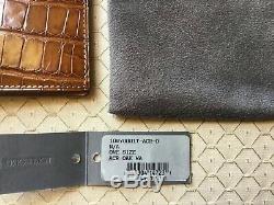 Tom Ford Mens $1500 Cognac Alligator Limited Edition Wallet Newwtag Italy