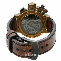 U-Boat Chimera 43mm B&B LTD Edition PVD Steel Bronze Black Dial Mens Watch 8015