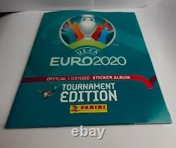 UEFA EURO 2020 TOURNAMENT EDITION Compete set 654 + empty album, Blue editiona