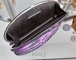 VBH Oval Crystal Compact Clutch Bag. Limited Edition. Hand Made In Italy