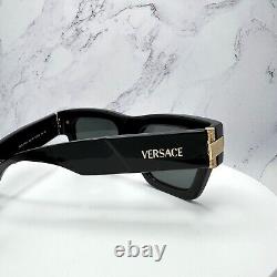 VERSACE Sunglasses Black Gold Medusa Logo Limited Edition Dwayne Wade I55mm