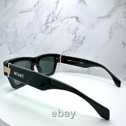 VERSACE Sunglasses Black Gold Medusa Logo Limited Edition Dwayne Wade I55mm